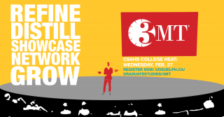 3MT Refine - Distill - Showcase - Network - Grow
